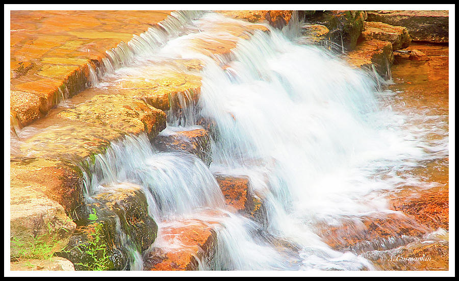 Pennsylvania, Waterfall, Stream #2 Photograph by A Macarthur Gurmankin