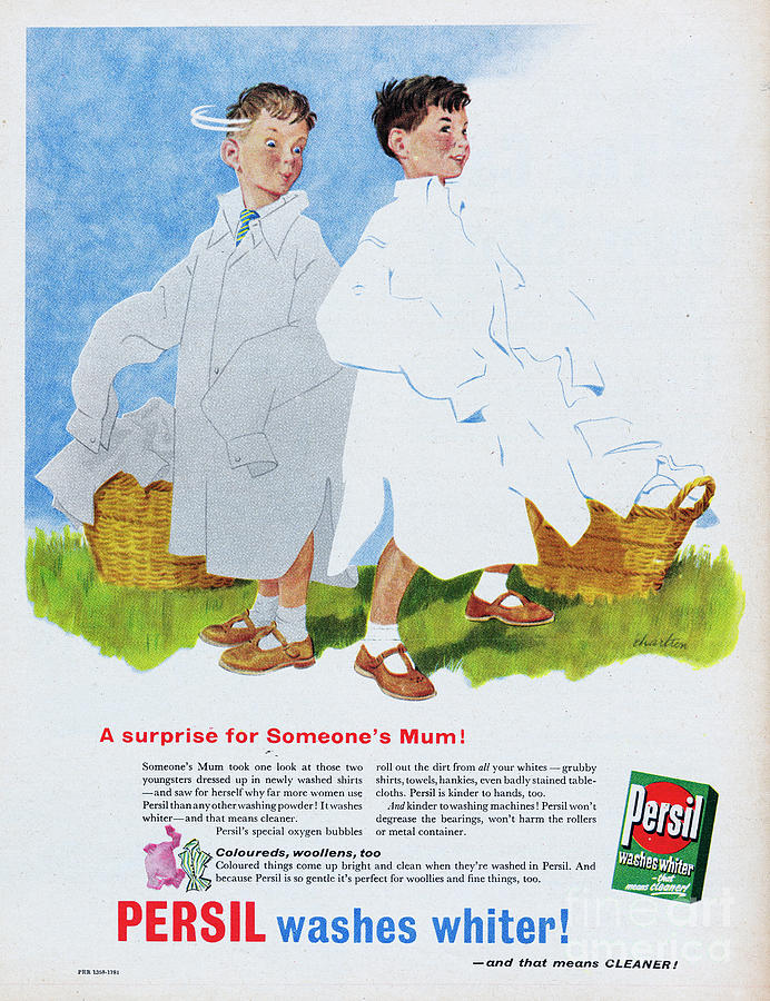 Persil Washes Whiter #2 Photograph by Picture Post
