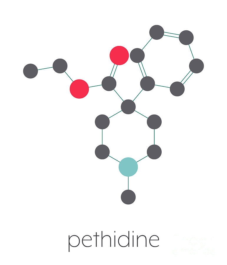 Pethidine Opioid Analgesic Drug Photograph By Molekuul Science Photo 