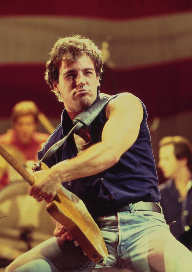 Photo Of Bruce Springsteen #2 Photograph by Richard Mccaffrey