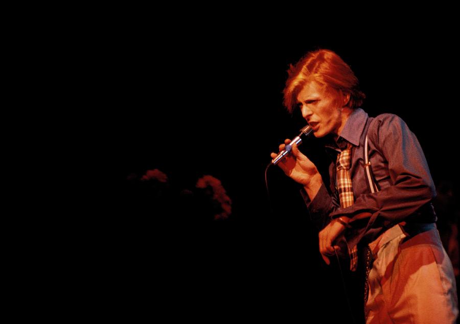 Photo Of David Bowie #2 Photograph by Steve Morley