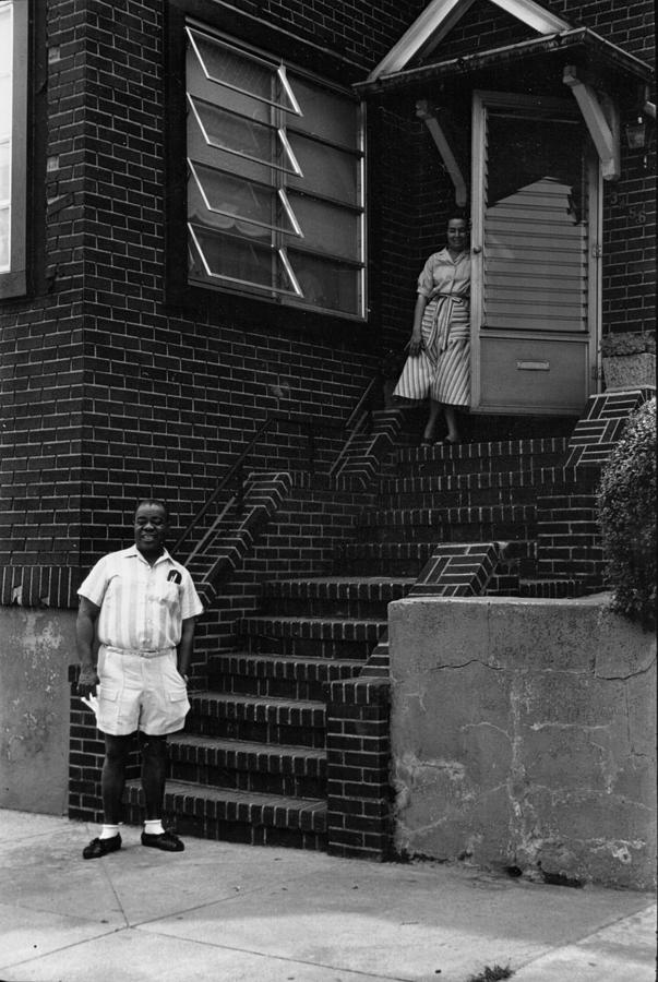 Photo Of Louis Armstrong #2 Photograph by Herb Snitzer