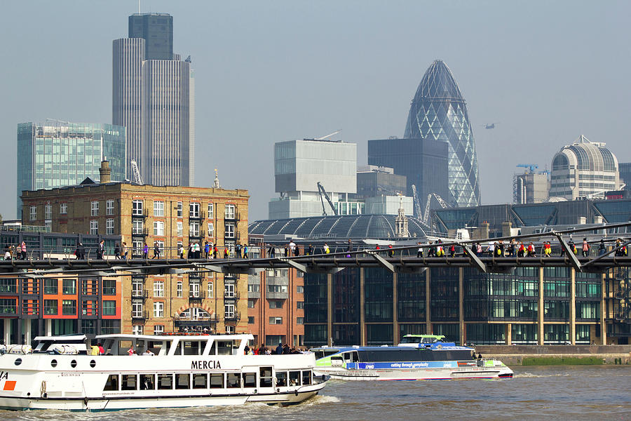 Picturesque City of London skyline #2 Photograph by Seeables Visual Arts