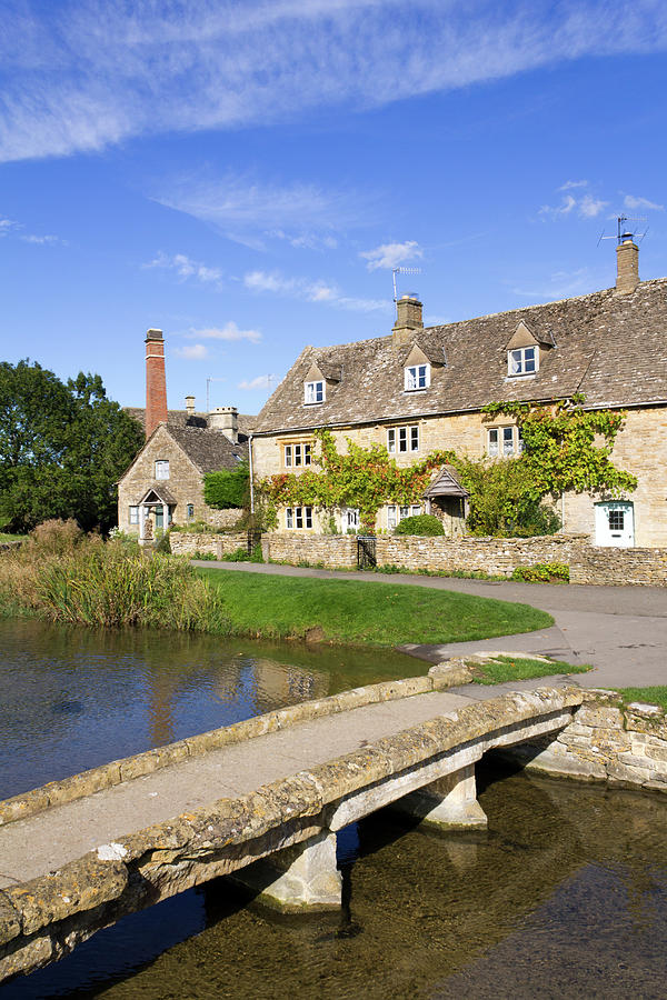 Picturesque Cotswolds - Lower Slaughter #2 Photograph by Seeables Visual Arts