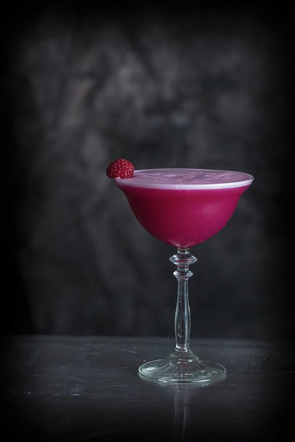 Pink Lady Cocktail #2 Photograph by Nicolas Lemonnier