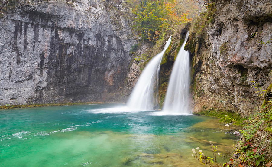 Mountain Photograph - Plitvice Lakes National Park, Croatia #2 by Jan Wlodarczyk