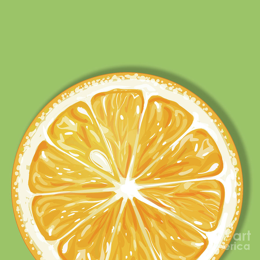 Pop Art Orange Digital Art By Valentina Hramov Fine Art America