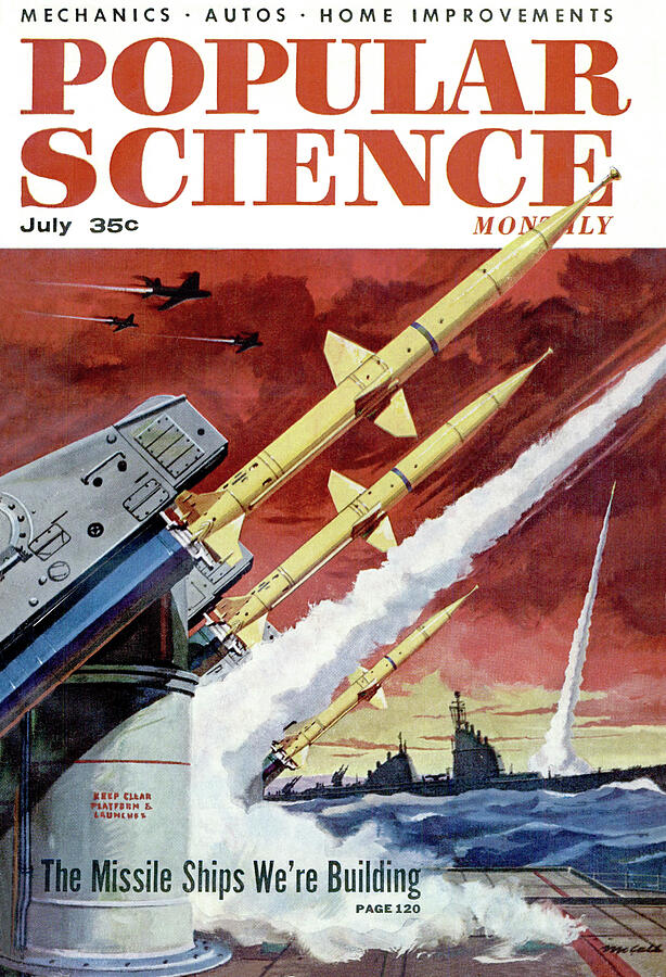 Popular Science Magazine Cover July 1958 #2 Drawing by Popular Science Popular Science Magazine Cover July 1958 #2 Drawing by Popular Science