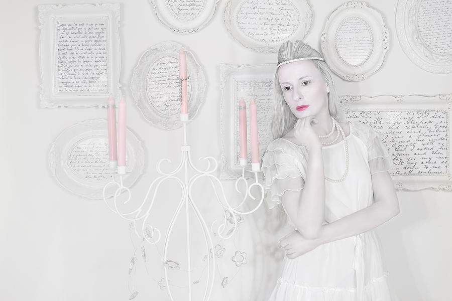 Candle Photograph - Porcelain Doll #2 by Stefan Amer