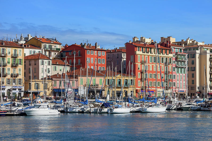 Port of Nice in France #3 Photograph by Artur Bogacki