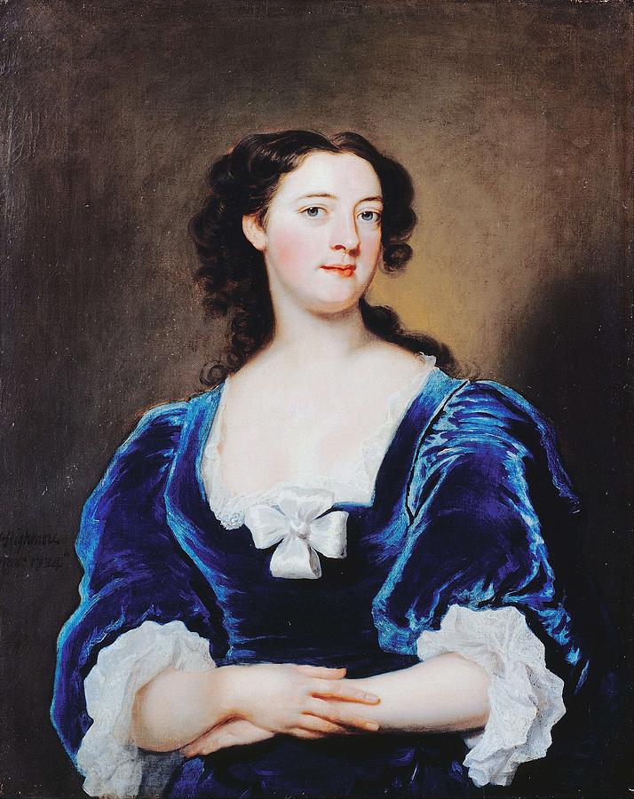 Portrait of a Lady #3 Painting by Joseph Highmore
