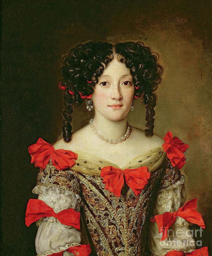 Portrait Of A Woman Painting by Jacob Ferdinand Voet