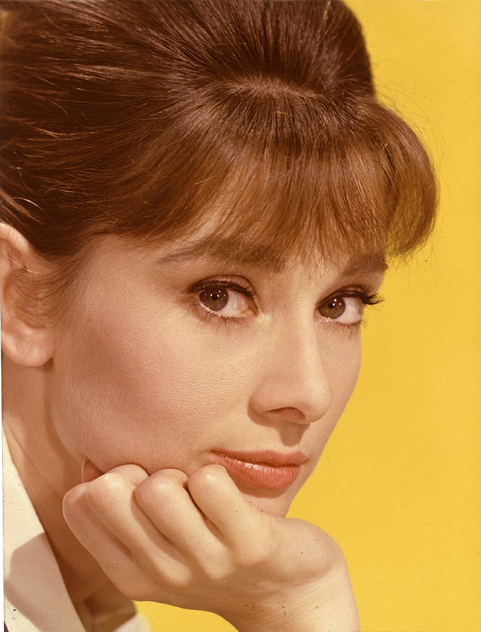 Portrait Of Audrey Hepburn #2 Photograph by Hulton Archive