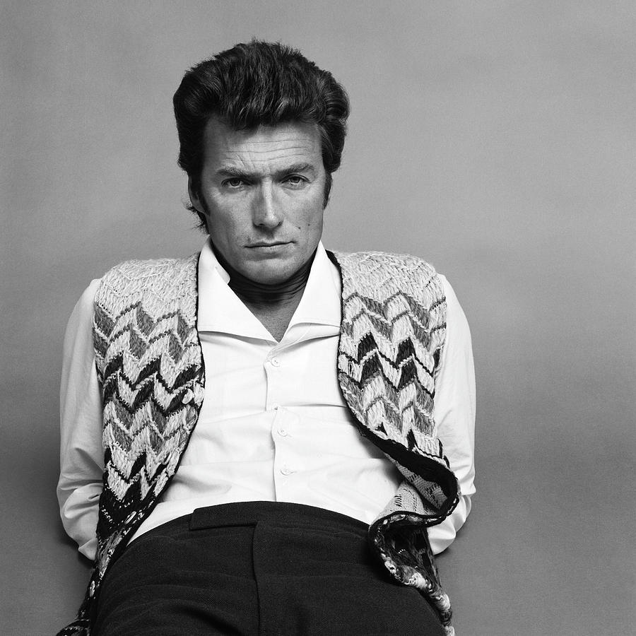 Portrait Of Clint Eastwood Photograph by Jack Robinson