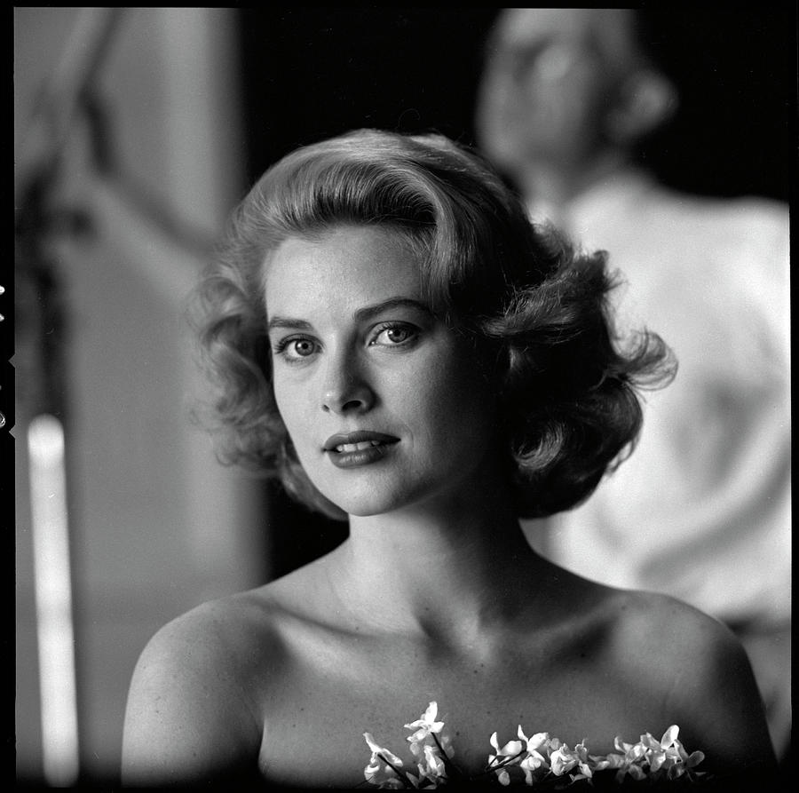 Portrait Of Grace Kelly #2 Photograph by Sharland