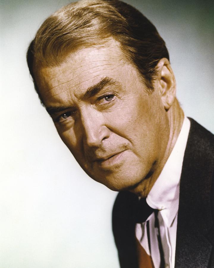 Portrait Of James Stewart Photograph by Globe Photos - Pixels