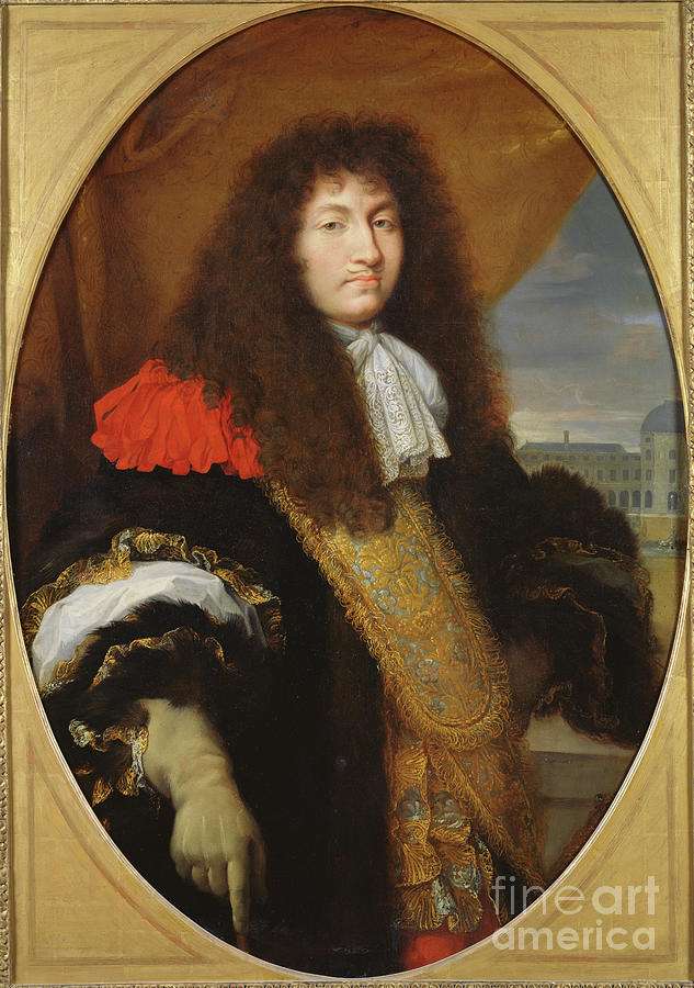 Portrait Of Louis Xiv Painting by Charles Le Brun - Fine Art America