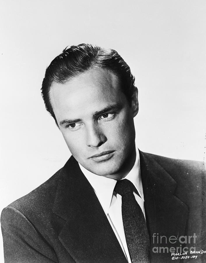 Portrait Of Marlon Brando #2 Photograph by Bettmann