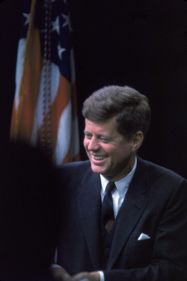 Washington D.c. Photograph - President John Kennedy #2 by Paul Schutzer