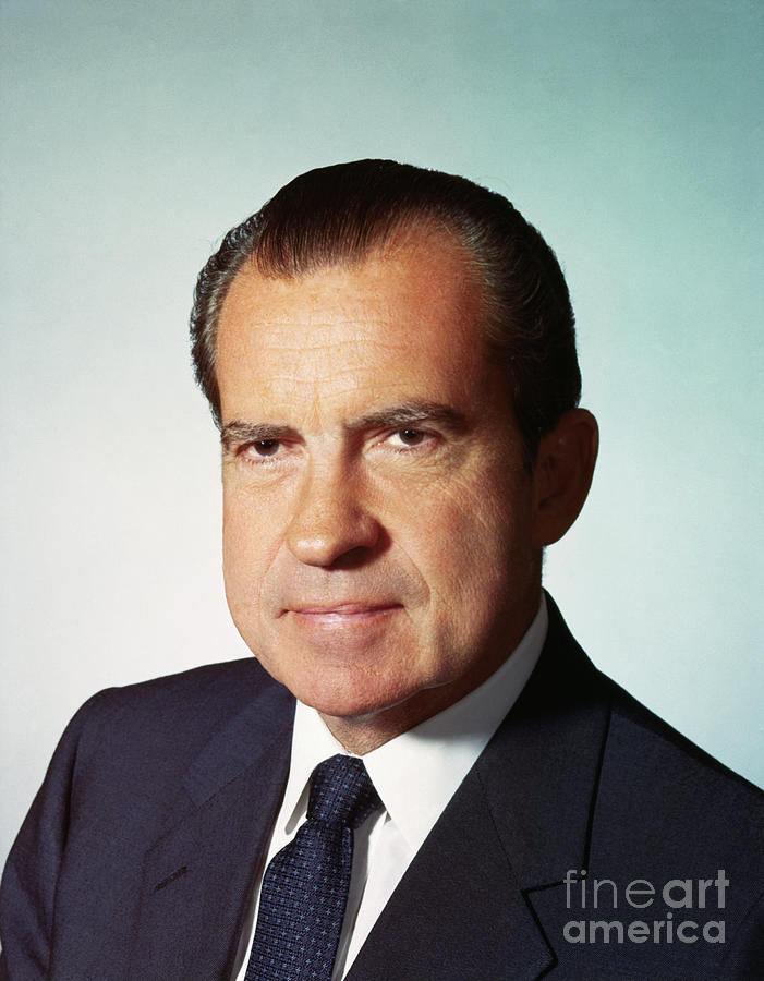 President Richard Nixon #2 Photograph by Bettmann