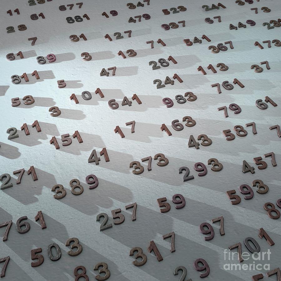 Prime Numbers #2 Photograph by Robert Brook/science Photo Library