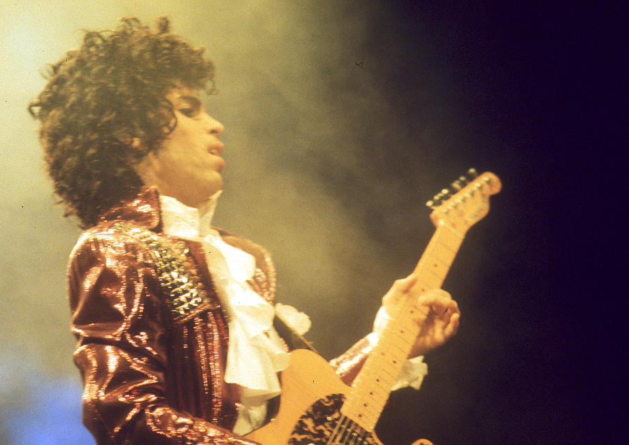 Prince Musician Photograph - Prince Live In La #2 by Michael Ochs Archives