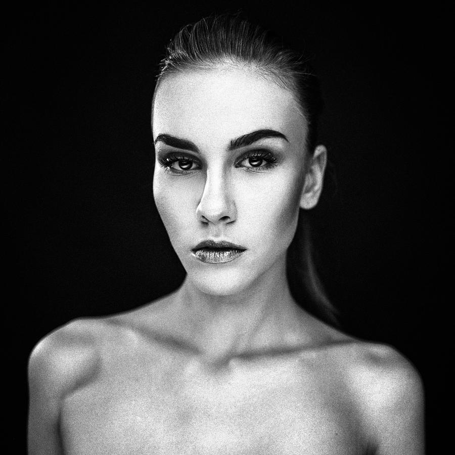 Project Faces [lucia] #2 Photograph by Martin Krystynek Qep