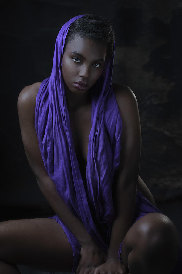 Purple #2 Photograph by Jan Slotboom