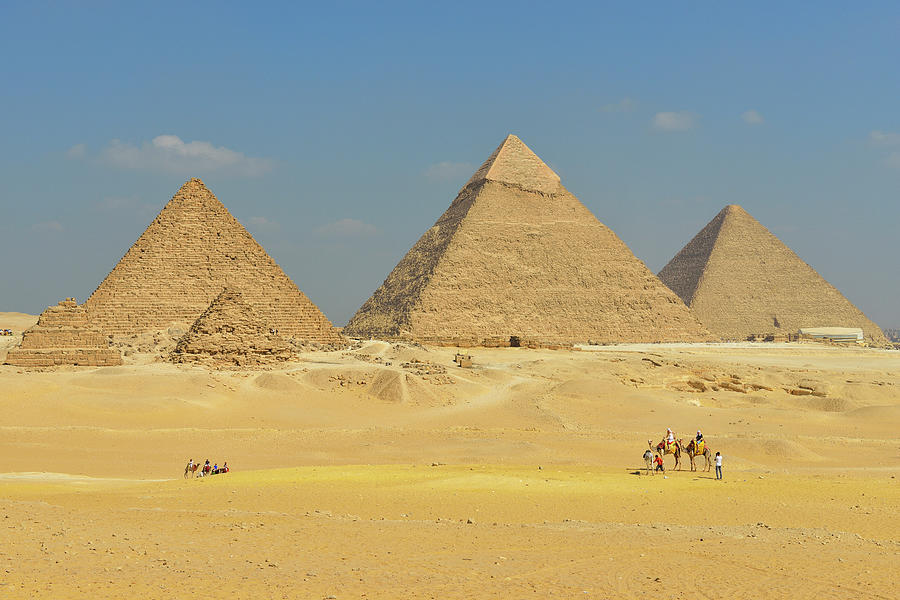Pyramids Of Giza #2 Photograph by Raimund Linke