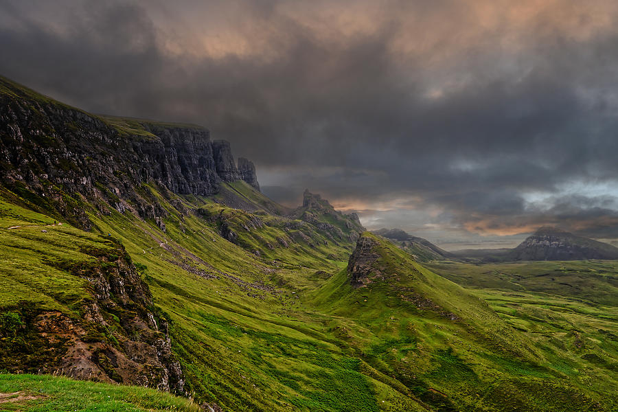 Mountain Photograph - Quiraing #2 by Isabelle Dupont