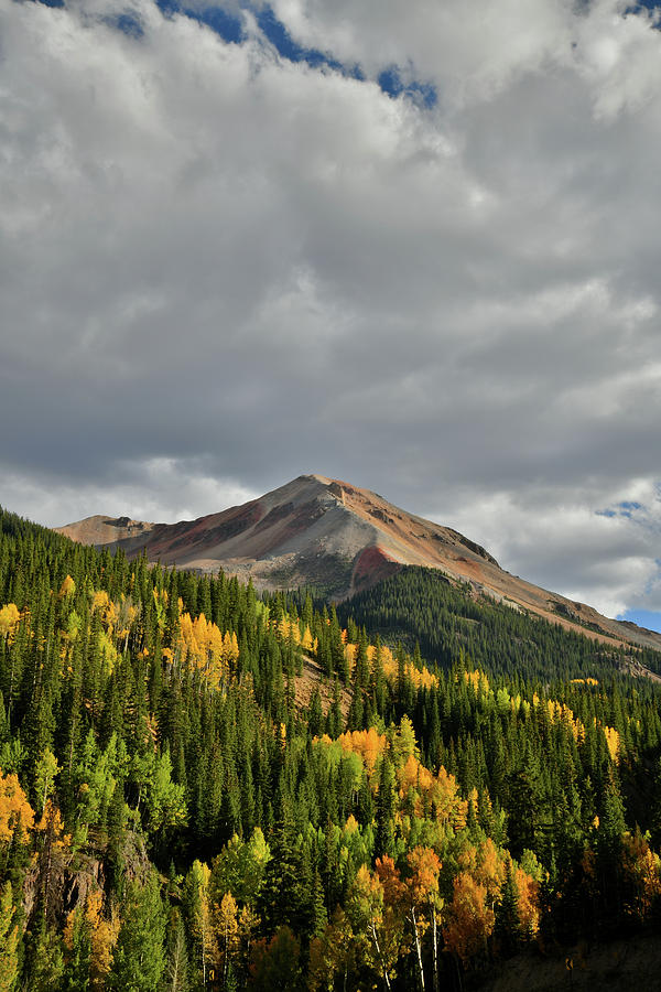 Red Mountain Fall Colors #2 Photograph by Ray Mathis