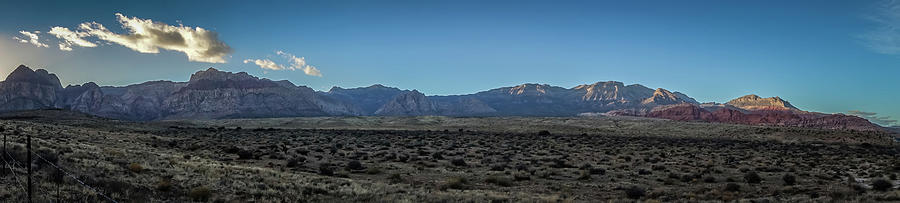 Red Rock Canyon Landscape Near Las Vegas Nevada #2 Photograph by Alex Grichenko