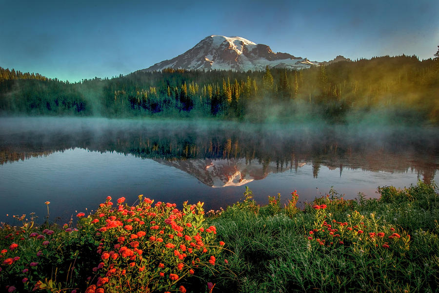 Reflection Lake Photograph by Michael Sedam - Fine Art America