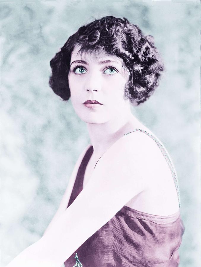 Vintage French Actress Nude - Renee Adoree or Jeanne de la Fonte, was a French actress who appeared in  Hollywood silent movies dur Painting by Celestial Images - Pixels