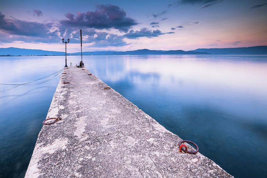 Republic Of Macedonia, Lake Ohrid #2 Digital Art by Lucie Debelkova