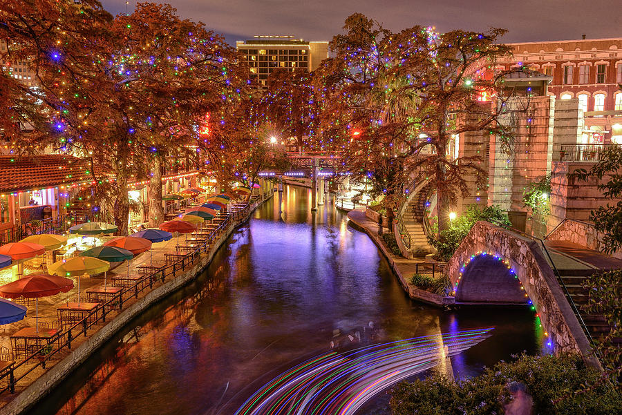 River Walk, San Antonio, Texas #2 Digital Art by Heeb Photos