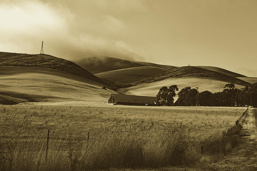 Nature Photograph - Rolling Hills Of California #2 by Mountain Dreams