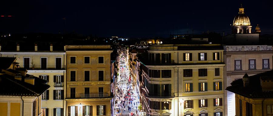 Roma by night #2 Photograph by Robert Grac