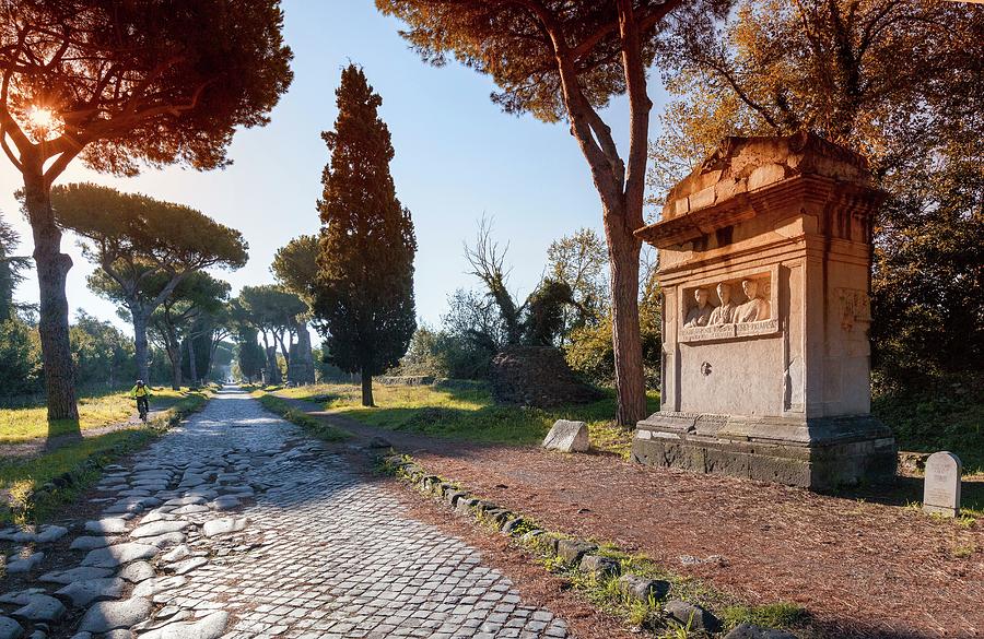 Rome, Appian Way, Italy #2 Digital Art by Guido Baviera