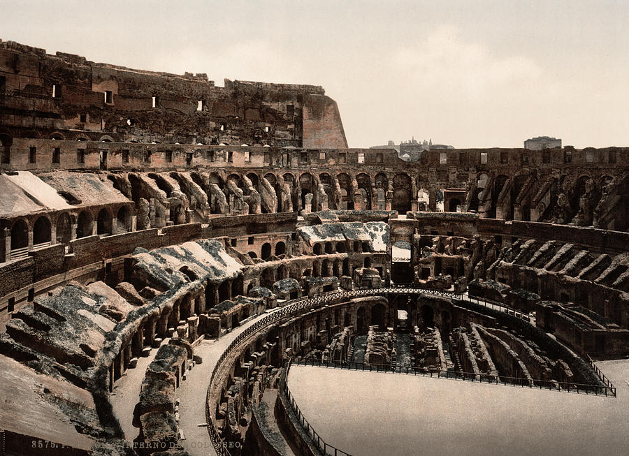 The Coliseum, C1900 #1 Photograph by Granger