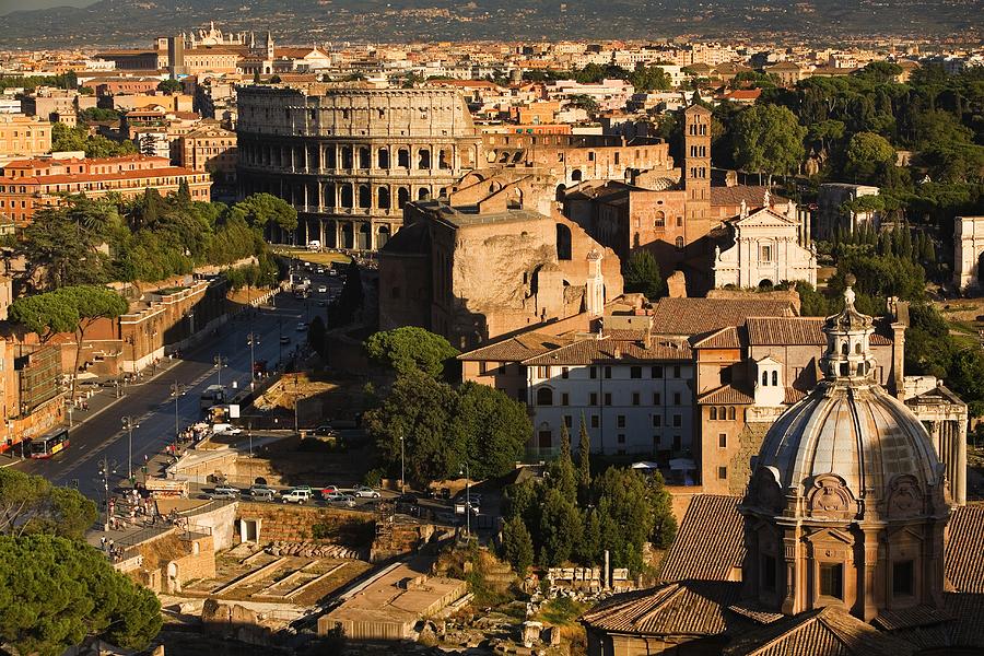 Rome, Coliseum, Italy #2 Digital Art by Massimo Ripani
