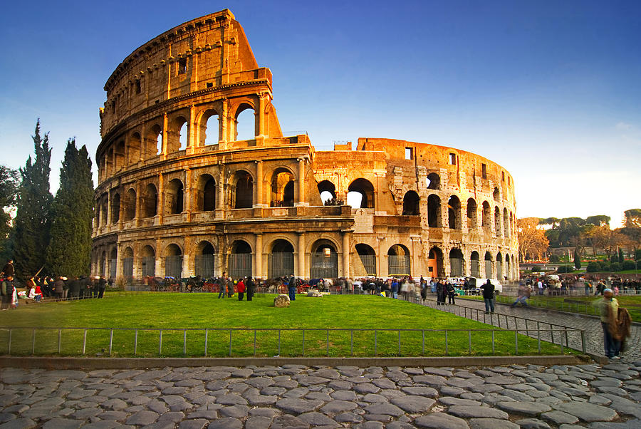 Rome, Coliseum, Italy Digital Art by Pietro Canali - Fine Art America