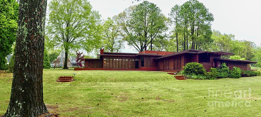 Rosenbaum House in Florence, Alabama by Frank Lloyd Wright Photograph by Patricia Hofmeester