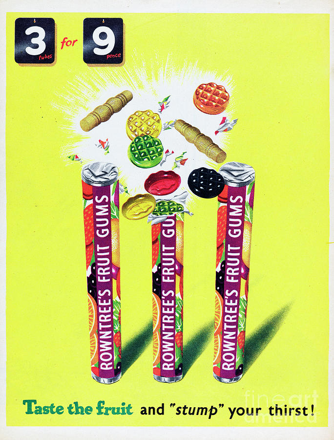 Rowntrees Fruit Gums #2 Photograph by Picture Post