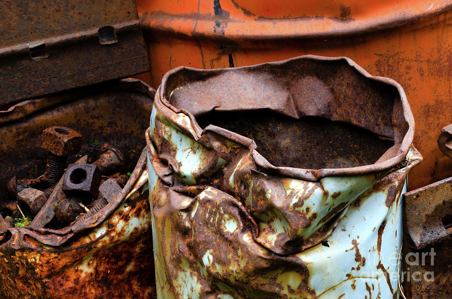 Rust Buckets Photograph by Bob Christopher