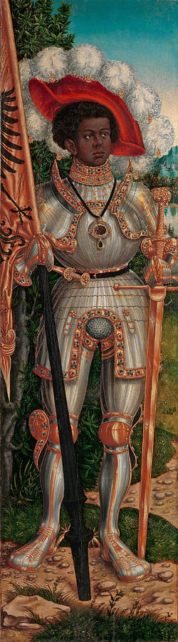 Saint Maurice #3 Painting by Lucas Cranach the Elder and Workshop