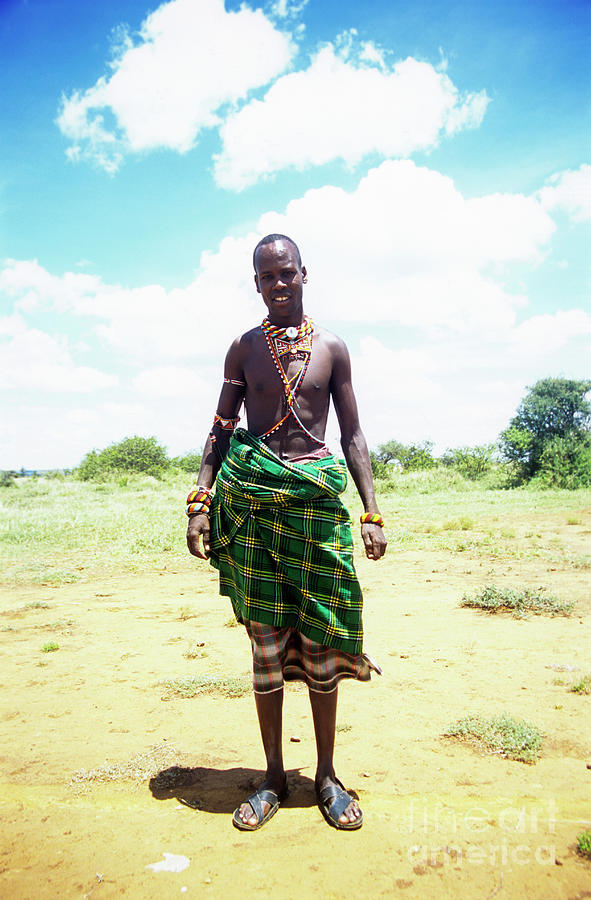 Samburu Man #2 Photograph by Jason Kelvin/science Photo Library