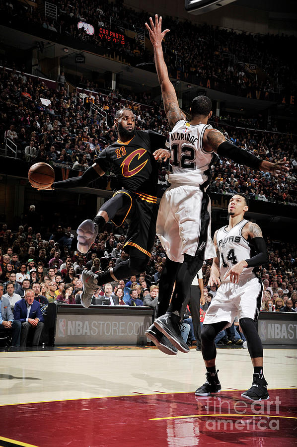 San Antonio Spurs V Cleveland Cavaliers by David Liam Kyle