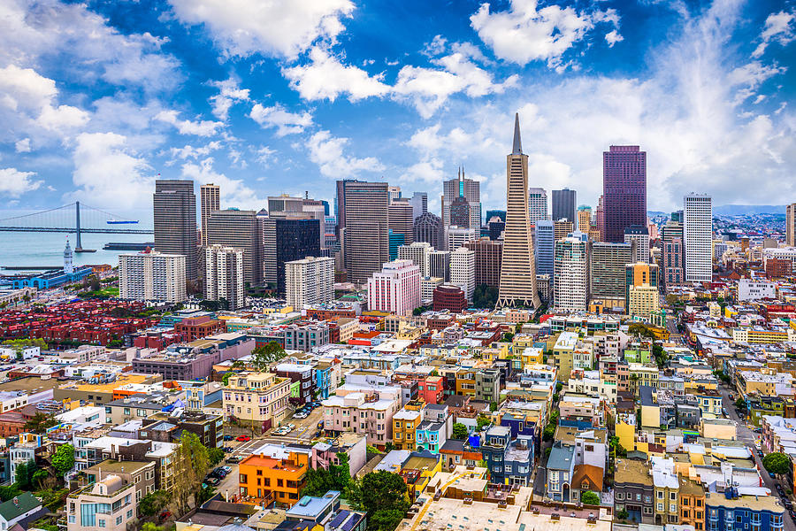 San Francisco Photograph - San Francisco, California, Usa City #2 by Sean Pavone