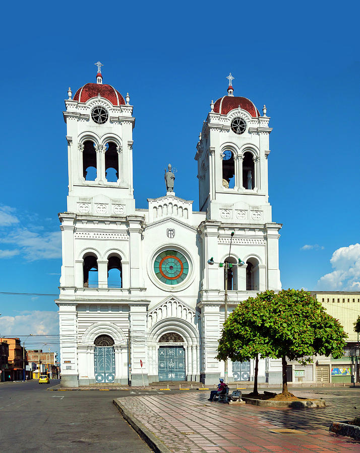 City Digital Art - San Nicolas Church, Cali, Colombia #2 by Photolatino